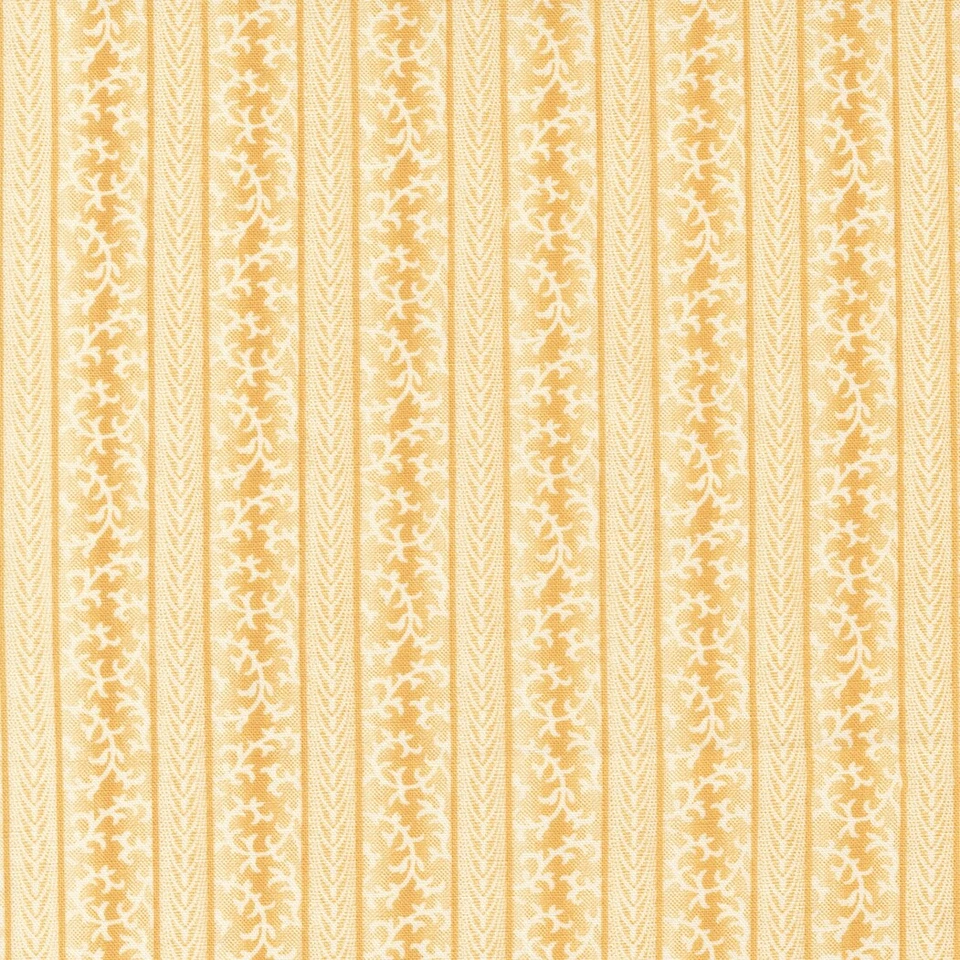 Amelia's Blues Butter Stripe Vines by Betsy Chutchian Moda 1/2 Yard - Image 1 of 1