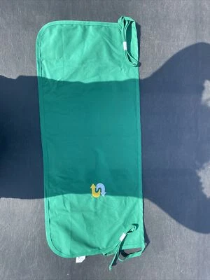 2 each Subway Shop Employee Waist Apron GREEN Embroidered Logo- New - Image 1 of 4