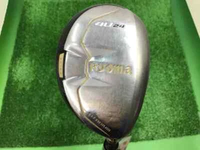 2014 RYOMA U Silver 4U 24deg Tour-AD RYOMA U R-flex Hybrid UT Golf CLUB E302 - Image 1 of 4