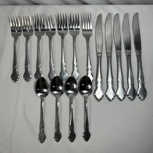 Oneida Northland MUSETTE Stainless Flatware Mixed Set Of  16 Glissade - Picture 1 of 22