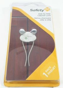 NEW Safety 1st Side by Side Cabinet Lock #HS159 1 Pack - Child / Baby Proof - Picture 1 of 6