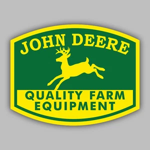 Pegatina/calcomanía de vinilo John Deere - vintage - clásico - tractor - carreras - garaje - granja - Imagen 1 de 2