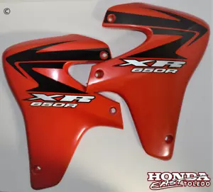 HONDA OEM RADIATOR SHROUD SET 2007 XR650R 07 XR 650R - Picture 1 of 6