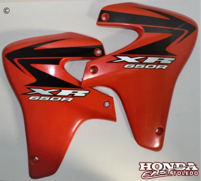 HONDA OEM RADIATOR SHROUD SET 2007 XR650R 07 XR 650R - Image 1 of 4