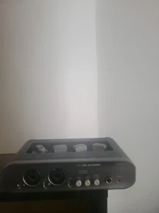 M-AUDIO MobilePre Duo USB POWERED Audio Interface No Cords Works Great! - Picture 1 of 4
