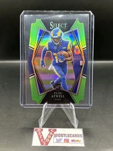 2021 Panini Select - TUTU ATWELL ROOKIE NEON GREEN DIE CUT PREMIER /349 #161 - Picture 1 of 3