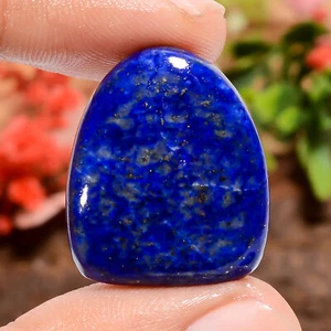 32 Ct. Natural Fancy Lapis Lazuli Spiritual Cabochon Loose Gemstone 25X21X6 mm - Picture 1 of 4