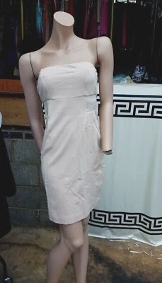 Vestido ceñido al cuerpo grueso sin tirantes para damas Reino Unido 8 Foto 1 de 4