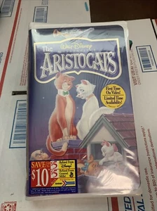 The Aristocats VHS Movie Walt Disney Masterpiece Collection Brand New Sealed - Bild 1 von 2
