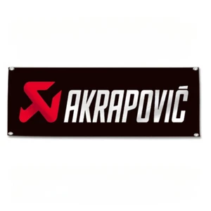 AKRAPOVIC Garage Wall Car motorcycle Racing Show Auto repair shop Banner Flag - Bild 1 von 20
