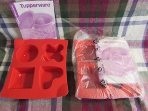 **LOOK** 2 x Superb TUPPERWARE NEW & Bagged TUPPERCHEF Silicone Forms/Moulds - Picture 1 of 5