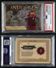 2010-11 Panini Gold Standard Gold Nuggets /299 LeBron James #1 PSA 9 MINT