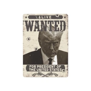 Trump Mugshot Western Wanted Poker Karten - Bild 1 von 8