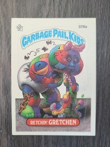 Retchin' Gretchen (376a) Garbage Pail Kids series 9 GPK OS9 ~NM~ *FREE SHIPPING*