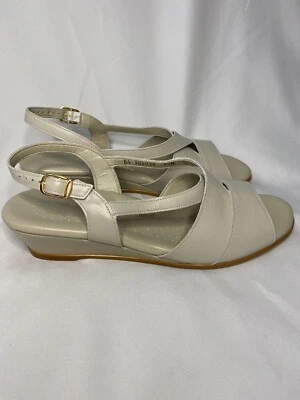 SAS Sandals Strappy Leather Taupe  9.5 USA - Image 1 of 4