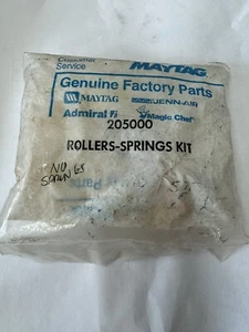 205000 Nuovo Maytag OEM Rondella Supporto Motore Rullo e Molla Kit #h.8 - Foto 1 di 1