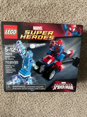 LEGO 76014 Spider Trike vs Electro Marvel Spider-Man Super Heroes nueva caja sellada Foto 1 de 2