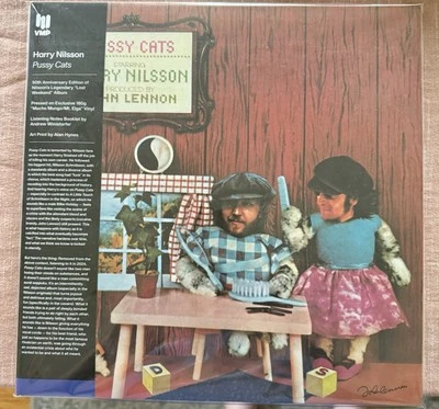 Harry Nilsson - Pussy Cats - VMP 180 gram Blue/Purple Vinyl LP - Image 1 of 2