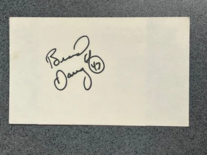 Brad Daugherty signed autographed 3 x 5 index card - Guaranteed to Pass NBA - Picture 1 of 1