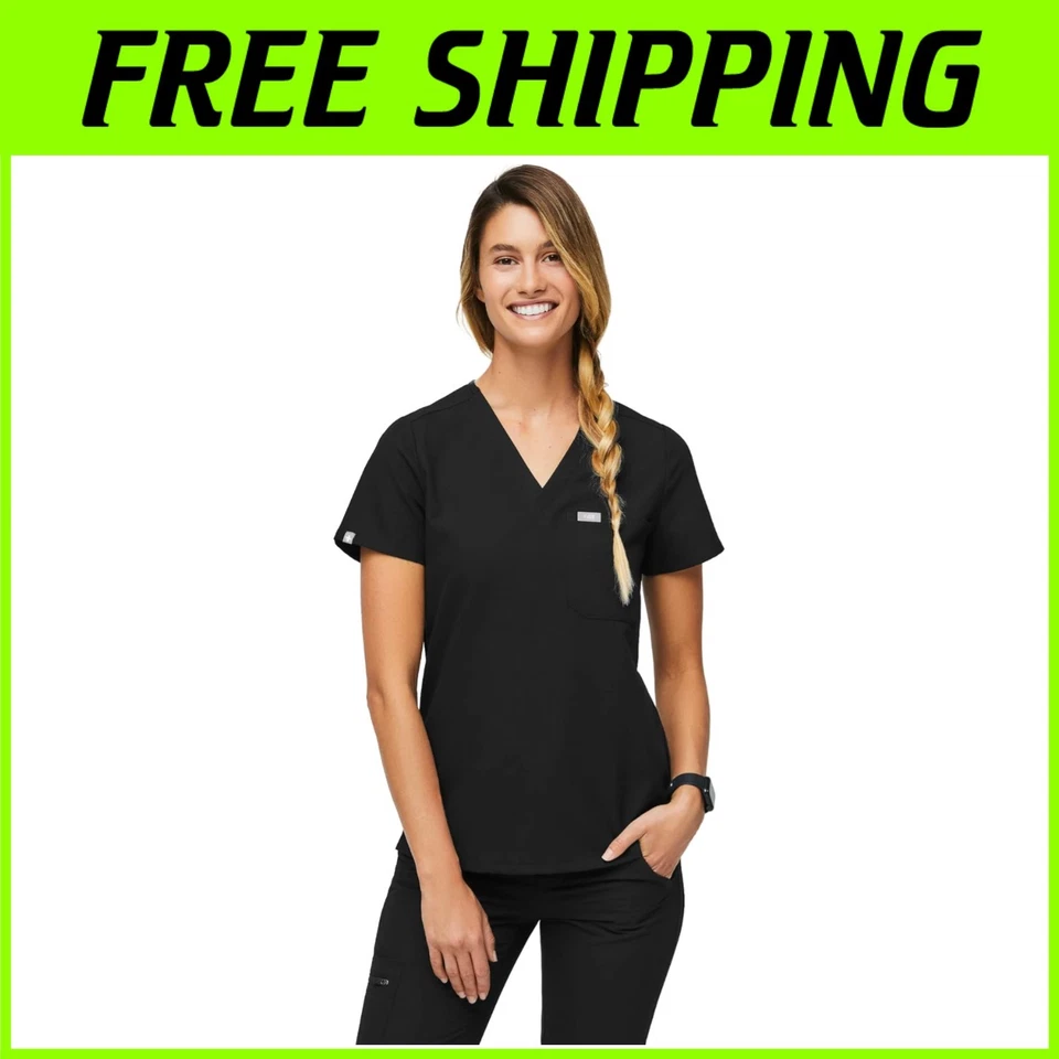 Soft FIONx Women's Scrub Top - Moisture-Wicking and Anti-Wrinkle Comfort - Image 1 of 4