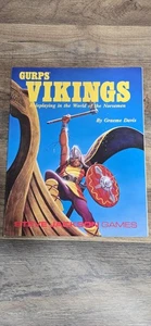 GURPS Vikings Steve Jackson Games RPG Book Pre Owned - Picture 1 of 9