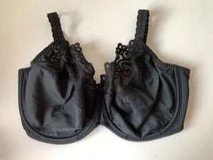 Fayreform Black Undwire Bra Size 18G - Picture 1 of 8