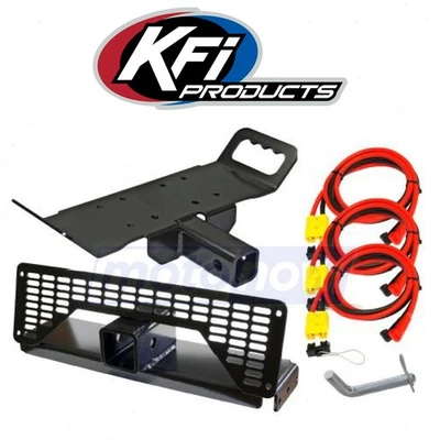 KFI Upper 2in. Front Receiver for 2006-2008 Polaris Ranger 4x4 500 EFI - ns — 第 1/4 张图片