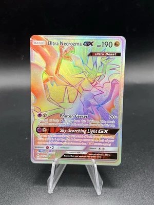 Pokemon English Card Forbidden Light Ultra Necrozma GX 140/131 Full Art LP BJ3 - Image 1 of 3