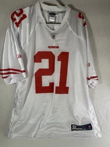 San Francisco 49ers Reebok Frank Gore White SIZE XL VINTAGE Jersey NFL AA - Picture 1 of 11