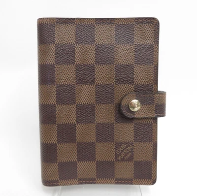 Cubierta para cuaderno Louis Vuitton Damier Level Agenda PM Day Planner S#48202 Foto 1 de 4