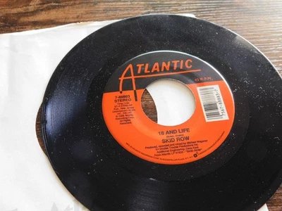 SKID ROW 18 AND LIFE / MIDNIGHT/TORNADO 45 RPM RECORD 074 - Image 1 of 2