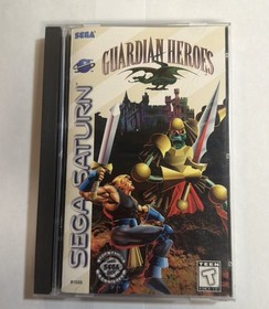 Guardian Heroes Sega Saturn CIB FOAM REG CARD TESTED AND WORKING