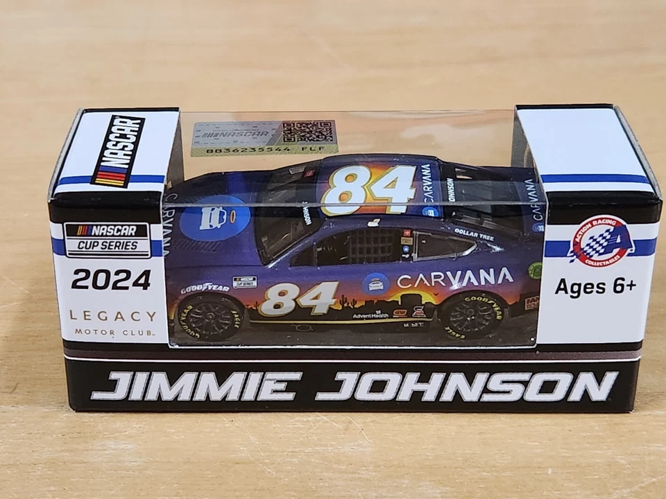 2024 #84 Jimmie Johnson Carvana Phoenix Desert 1/64 Acción NASCAR Diecast ARC Foto 1 de 1