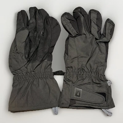 Guantes REI E1 Elements Talla Hombre Grande Negros Guantes de Invierno con Clip Impermeables Foto 1 de 4