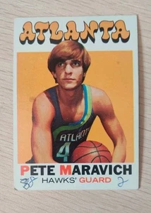 1971-72 Topps Set-Break #55 Pete Maravich BAJA CALIDAD (relleno) - Imagen 1 de 3