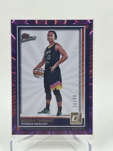 2025 Panini Donruss WNBA Basketball Alyssa Thomas Purple Laser /99 🔥 - Picture 1 of 3