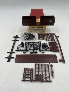 Ho Scale Red Caboose RC-7044-2 Central RR Of New Jersey Small Liberty #21489 - Picture 1 of 13