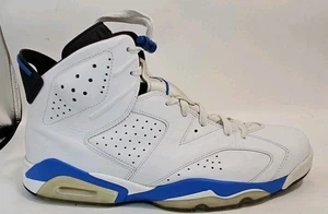 Air Jordan 6 Retro 2014 'Sport Blue Pack' 384664-107 Men's Size 12 Nice - Picture 1 of 15