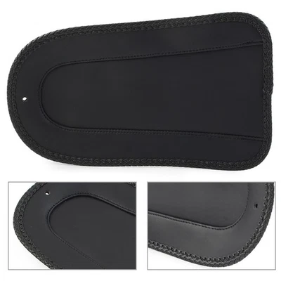 Guardabarros trasero de cuero PU negro para motocicleta asiento individual para Honda VTX1800R VTX1300S Foto 1 de 4