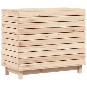 Wäschebox aus Kiefernholz – viel Stauraum, Schutzdeckel und rustikales Design - Bild 1 von 44