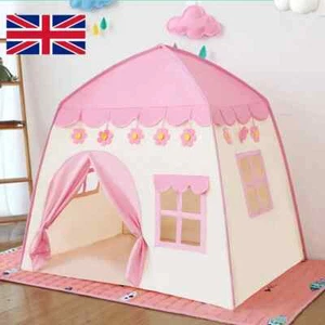 Childrens Kids Pop Up Play Tent Boys Girls Playhouse In/Outdoor Princess Castle - Picture 1 of 7