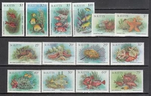 San Cristobal - Yvert 558/71 ** Mnh Marine Fauna - Picture 1 of 1