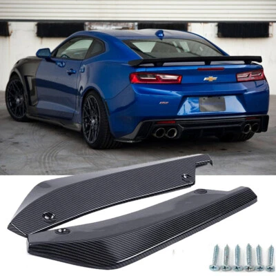 Carbon Fiber For Aston Martin Accessories Rear Bumper Splitter Diffuser Canards - Image 1 of 4