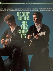 THE EVERLY BROTHERS Sing Great Country Hits 1963 M- vinyl LP+bonus CD TESTED - Picture 1 of 11