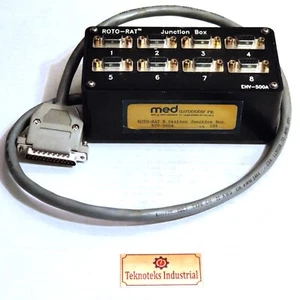 MED ASSOCIATES ENV-500A ROTO-RAT 8 STATION JUNCTION BOX - Picture 1 of 3