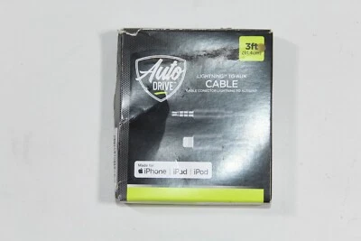 Cable auxiliar auxiliar de 3,5 mm macho a macho cable de audio para automóvil iPhone Samsung LG HTC 6 PIES Foto 1 de 4