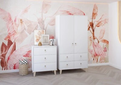 Drehtürenschrank und Kommode 2-er Set FIGO 06/FIGO 02 - Bild 1 von 4