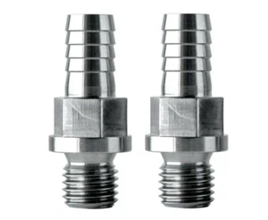 3/8 1/2 CP3 Fuel Pump Fittings For 01-10 6.6L Chevy/GMC Duramax LB7 LLY LBZ LMM - Foto 1 di 1