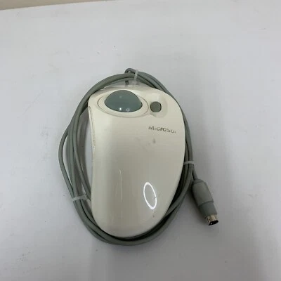 Microsoft Intellimouse Trackball Mouse Serial PS/2 Compatible  - Image 1 of 3