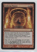 2005 Magic: The Gathering - Saviors of Kamigawa Foil Undying Flames #119 5f7